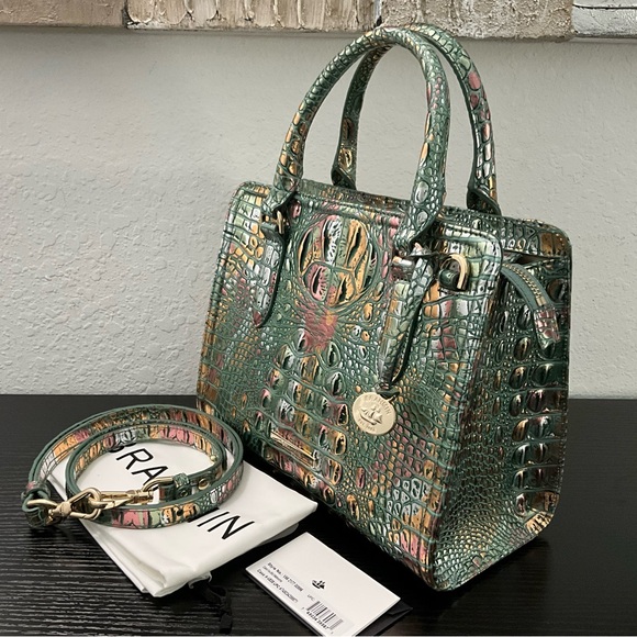 Brahmin Cami SOULFUL MELBOURNE Satchel Crossbody Shoulder Bag W/ Eye - Picture 1 of 8